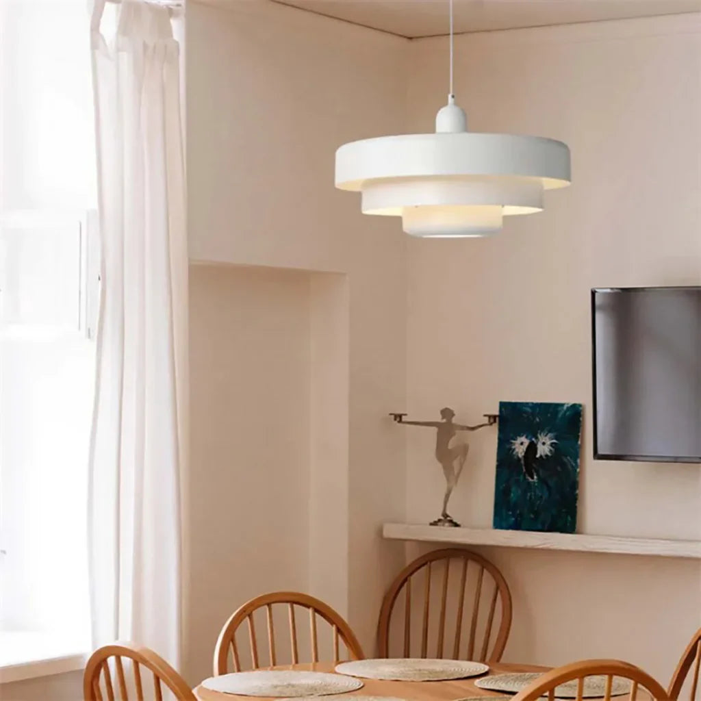 Taavita Triple Layer Disc Macaron Pendant Light