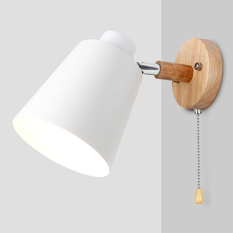 Taavita Wall Lamp with Switch White – Elegant and Practical Lighting for Children's Room and Living Room