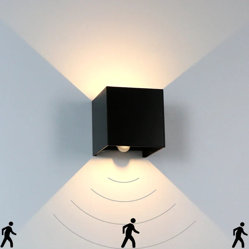 Taavita Wall Lamp with Continuous Light and Motion Sensor