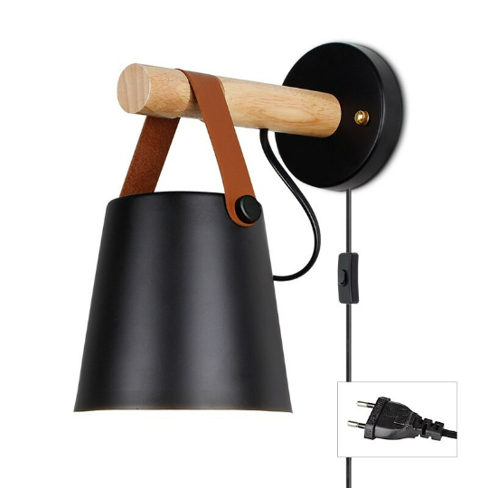 Taavita Wall Lamp with Belt - Iron Taavita Wall Lamp Pendant - Nordic Wall Lamp - Bedroom Wall Sconces - Modern & Stylish Lighting Fixture