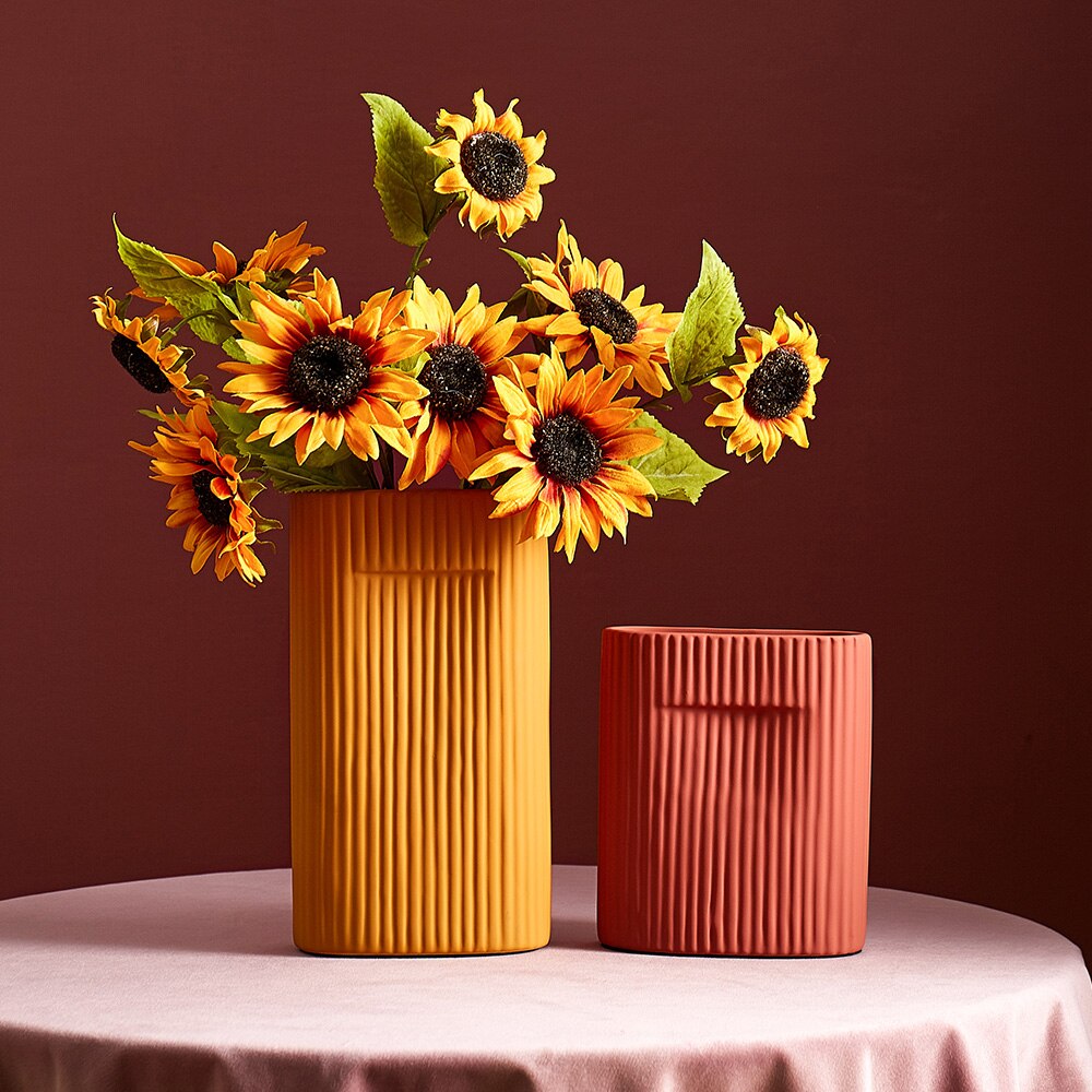 Taavita - Modern Designed Colorful Ceramic Flower Vase