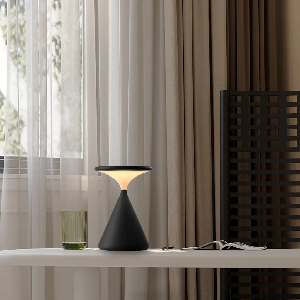 Taavita Table Lamp Taavita Hourglass – Minimalistic Design with Cordless Convenience