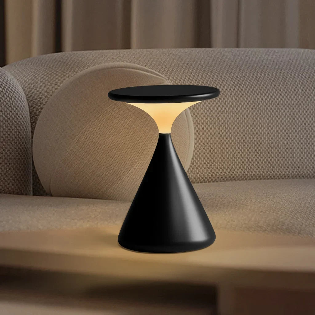 Taavita Table Lamp Taavita Hourglass – Minimalistic Design with Cordless Convenience