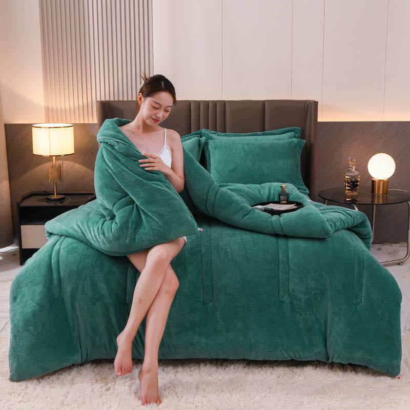 Cozy Solid Color Winter Blanket