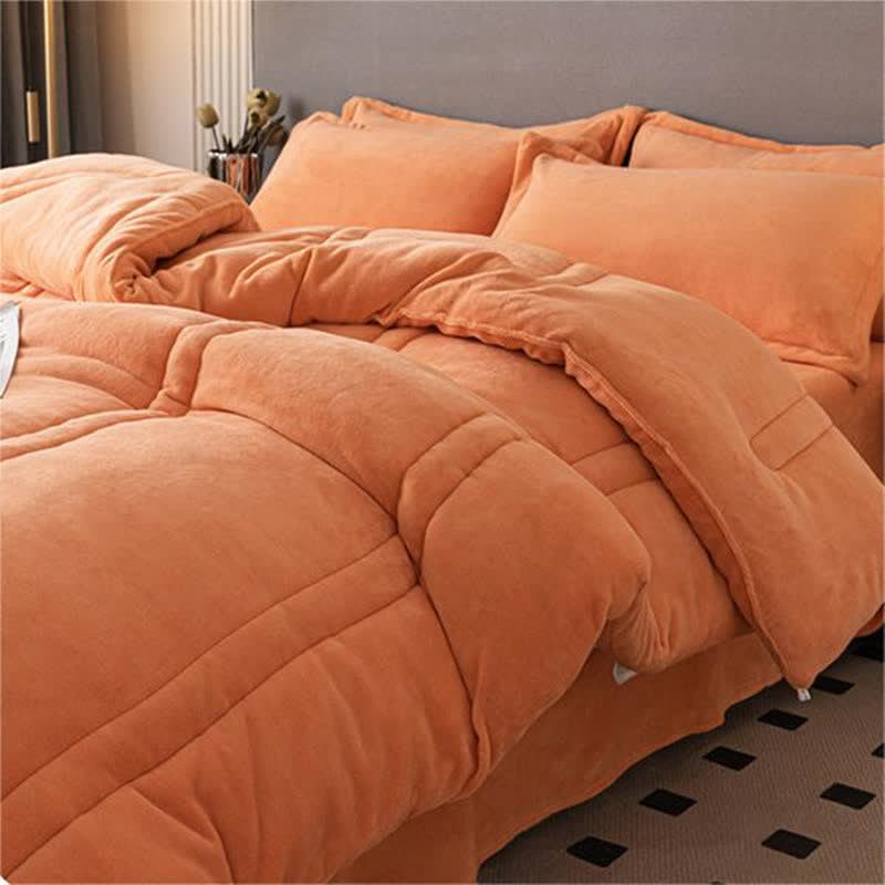 Cozy Solid Color Winter Blanket