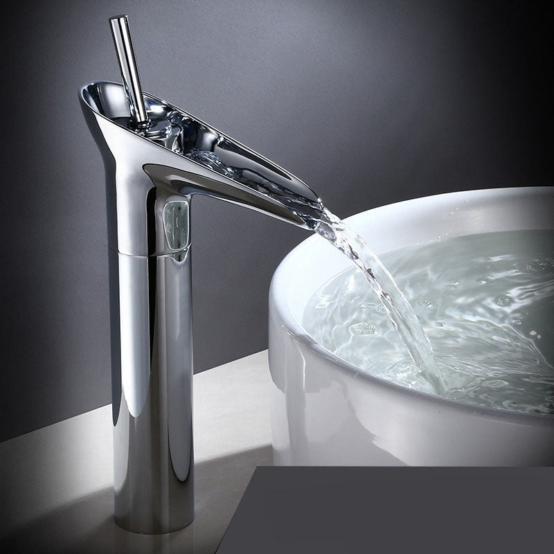 Bathroom Sink Waterfall Faucet