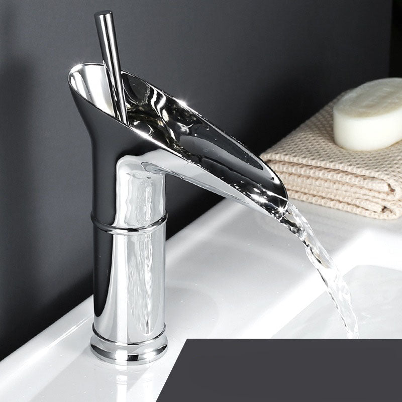 Bathroom Sink Waterfall Faucet