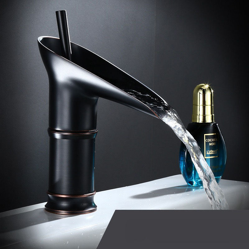 Bathroom Sink Waterfall Faucet