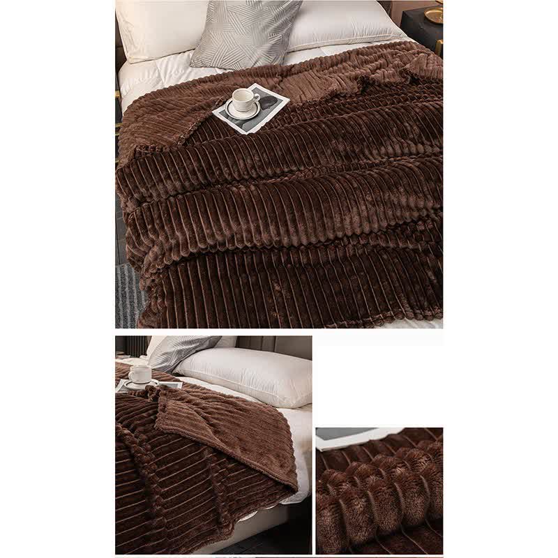 Cozy Blanket for Sofa - Soft Reversible Blanket