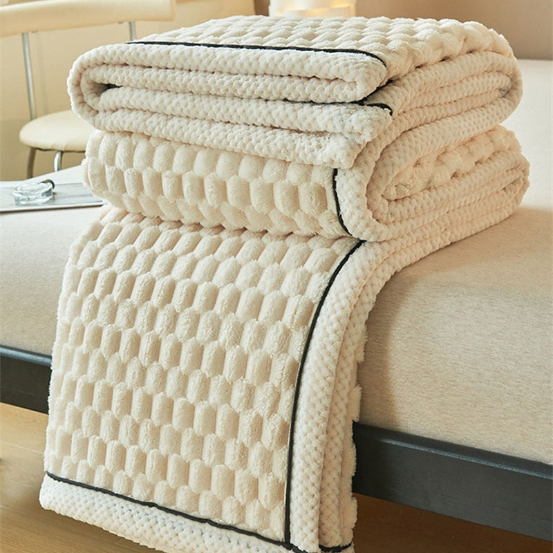 Taavita Ultrawarm, Fluffy Flannel Blanket – Soft, Versatile & Luxury for Your Home