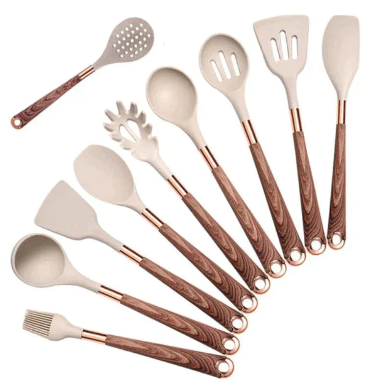 Taavita – 10-Piece Premium Silicone Kitchen Utensil Set