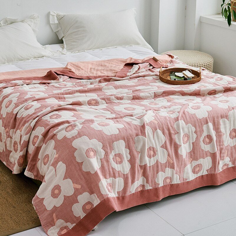 Taavita Soft Blanket in Japanese Style for Sofa