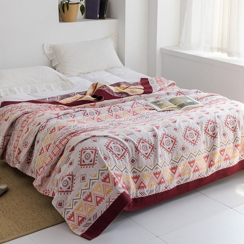 Taavita Soft Blanket in Japanese Style for Sofa