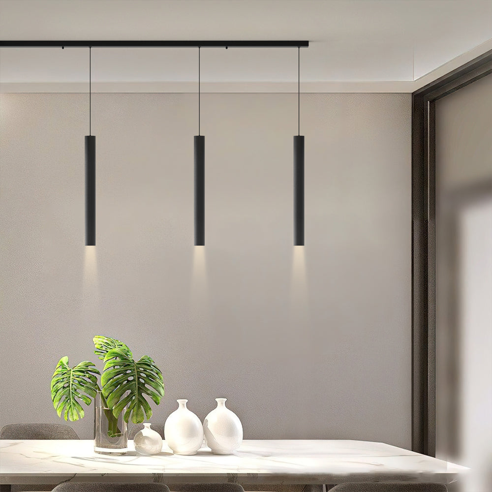 Taavita Pendant Light Cylinder Black