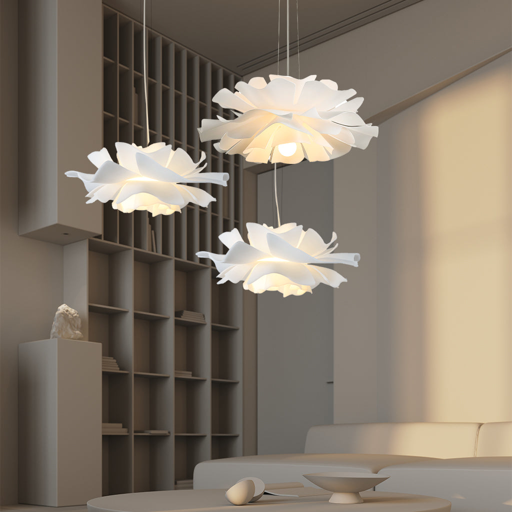 Taavita Nordic Lotus Flower Pendant Light