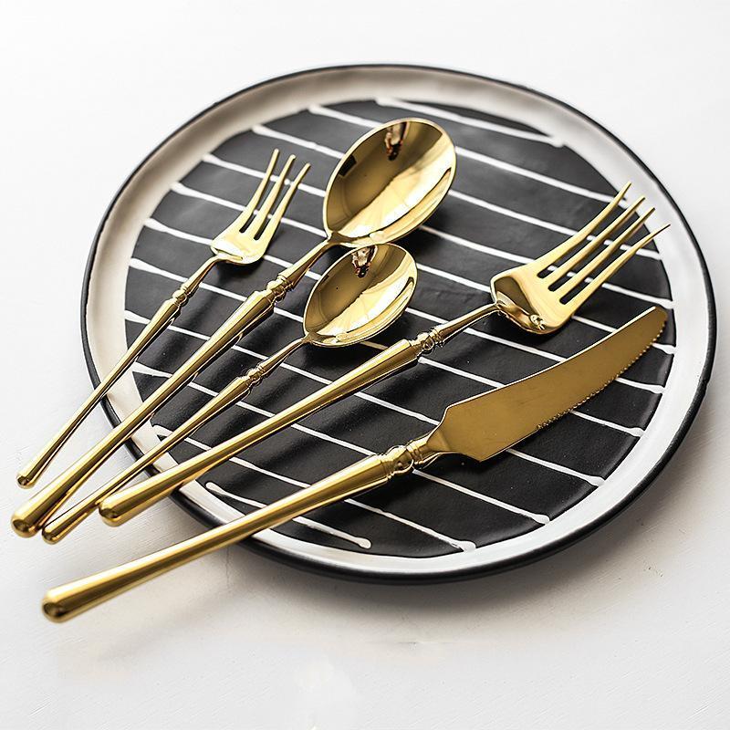 Taavita Gold Cutlery Set: Exquisite Dining Redefined