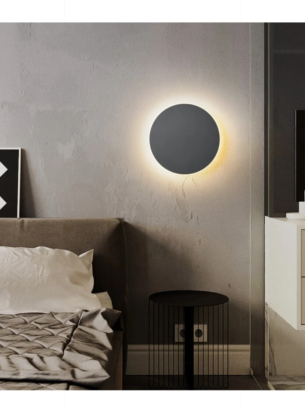 Taavita - Stylish Round LED Wall Lamp