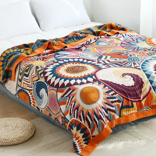 Taavita Cotton Throw Blanket