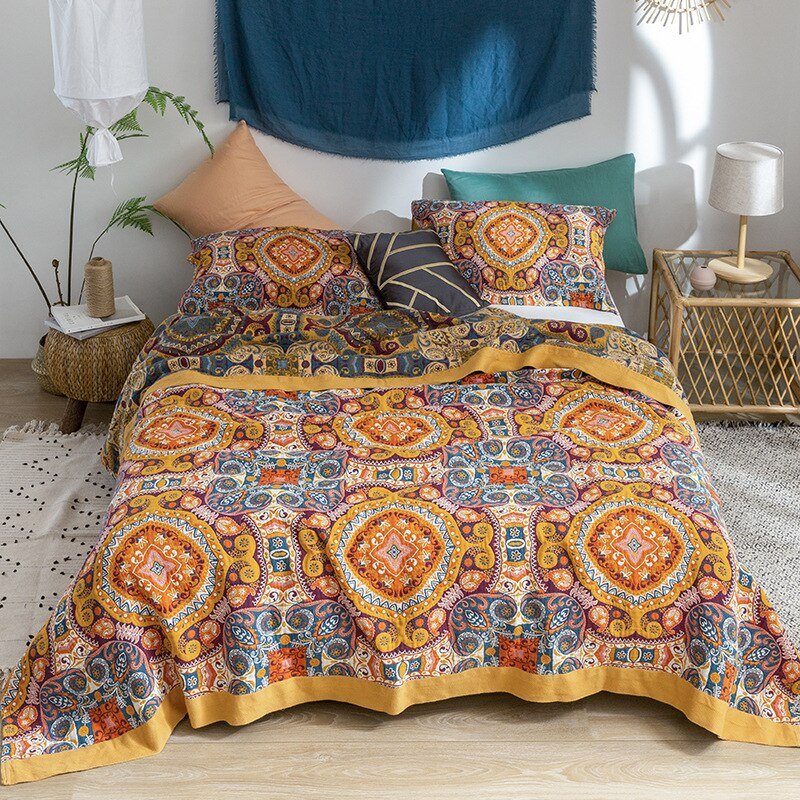 Taavita Cotton Throw Blanket