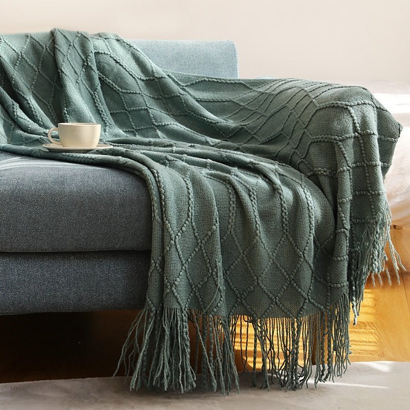 Taavita Style Sofa Knitted Blanket