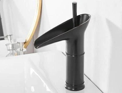 Bathroom Sink Waterfall Faucet