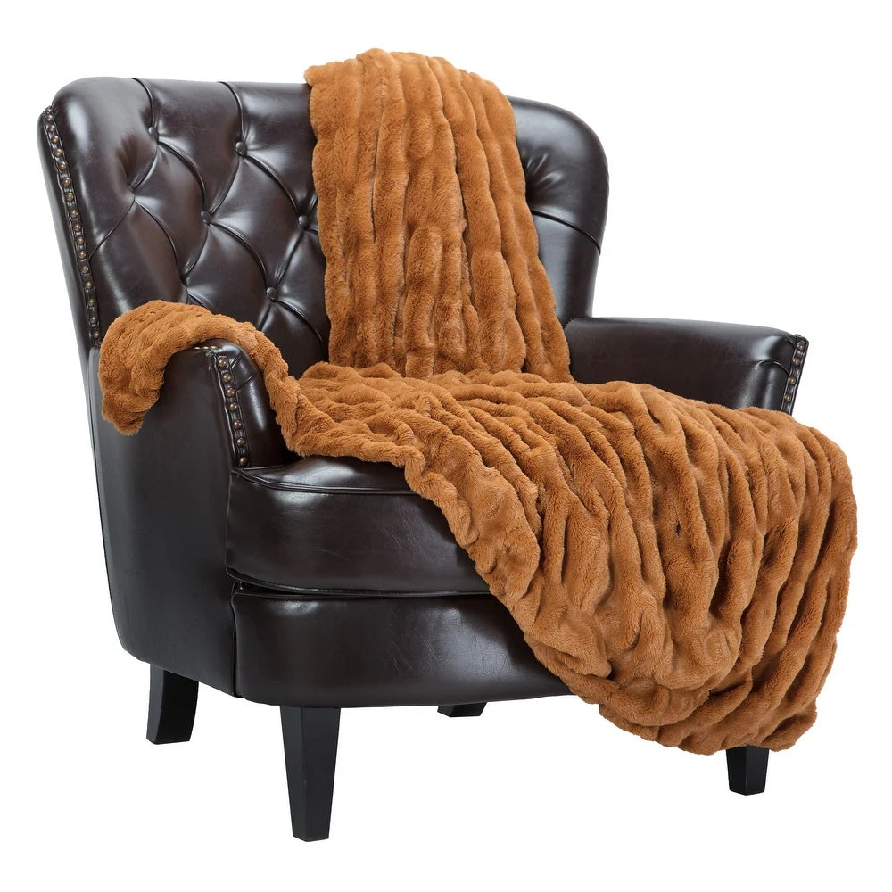 Taavita Faux Fur Blanket – Luxurious Softness and Perfectly Stretchy for All Seasons