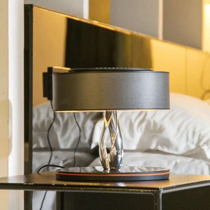 Taavita Fusion LED Table Lamp with Wireless Charging and Bluetooth Speaker