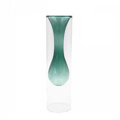 Colorful Inlay Glass Vase