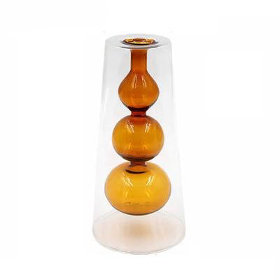 Colorful Inlay Glass Vase