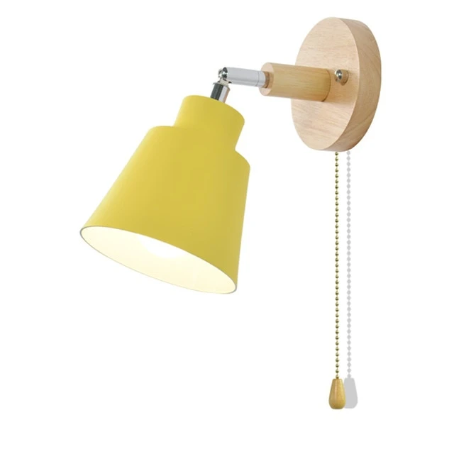 Adjustable Wall Lamp with Pull Chain Switch - Stylish Lighting for Any Space