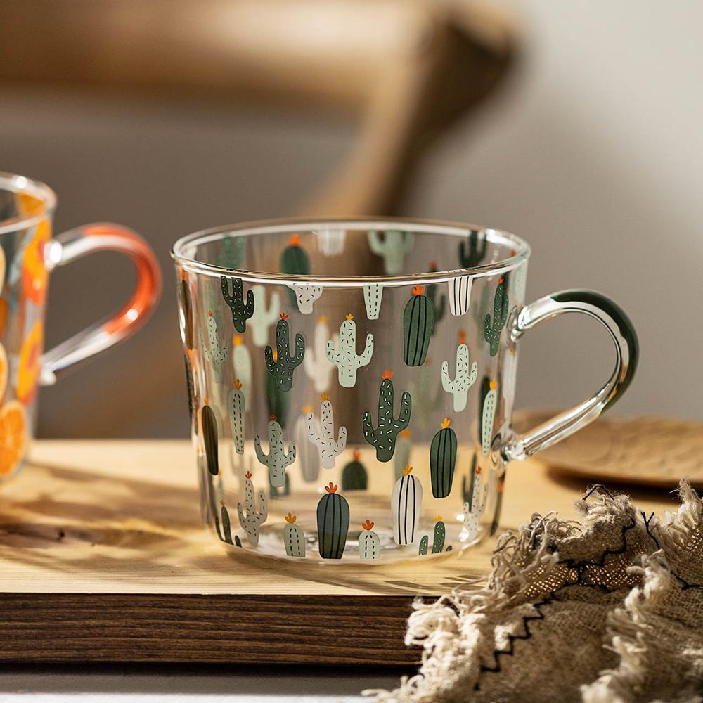 Whimsical Printed Glass Measuring Cups