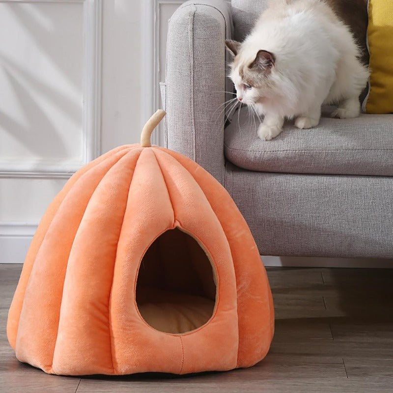 Taavita Cat Cave with Removable Cat Bed Cushion - Cozy Pet Nest for Cats