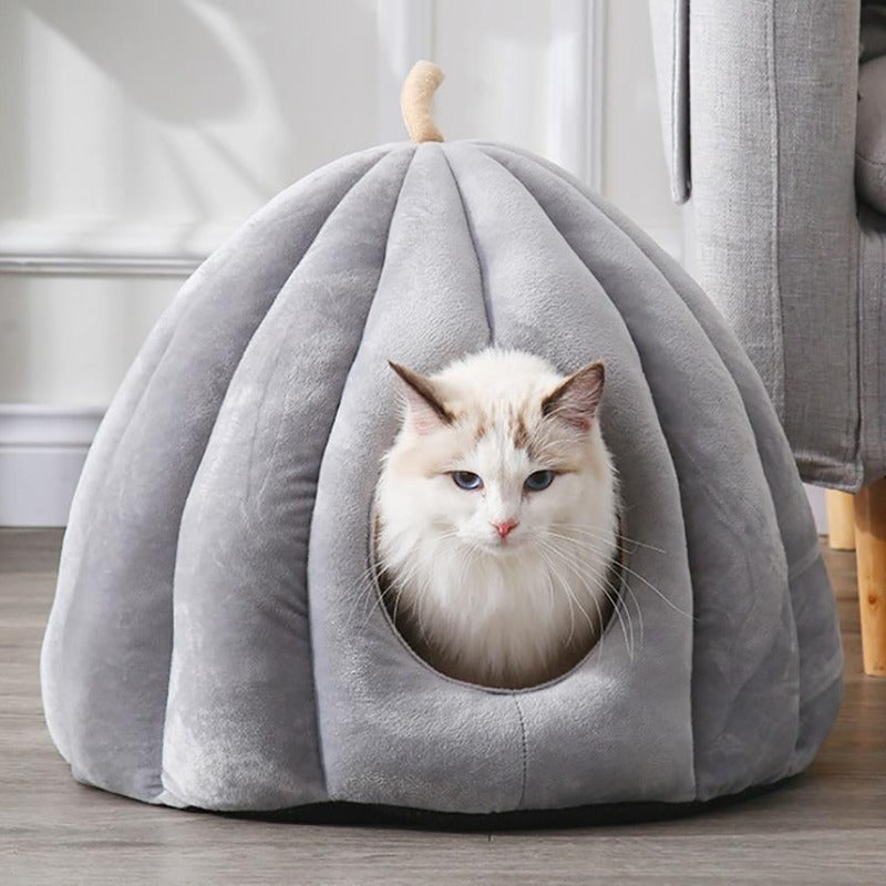 Taavita Cat Cave with Removable Cat Bed Cushion - Cozy Pet Nest for Cats