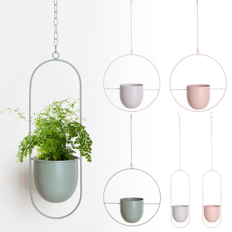 Taavita Metal Hanging Planter Pot Holders