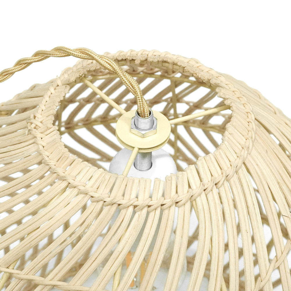 Taavita Rattan Basket Pendant Light