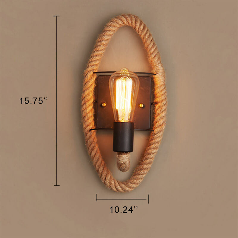 Vintage 1-Light Taavita Wall Lamp 2 Design