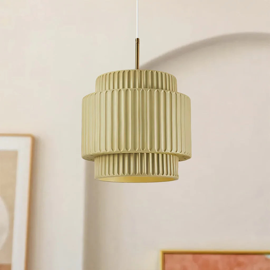 Modern Wabi Sabi Pendant Light made of Resin