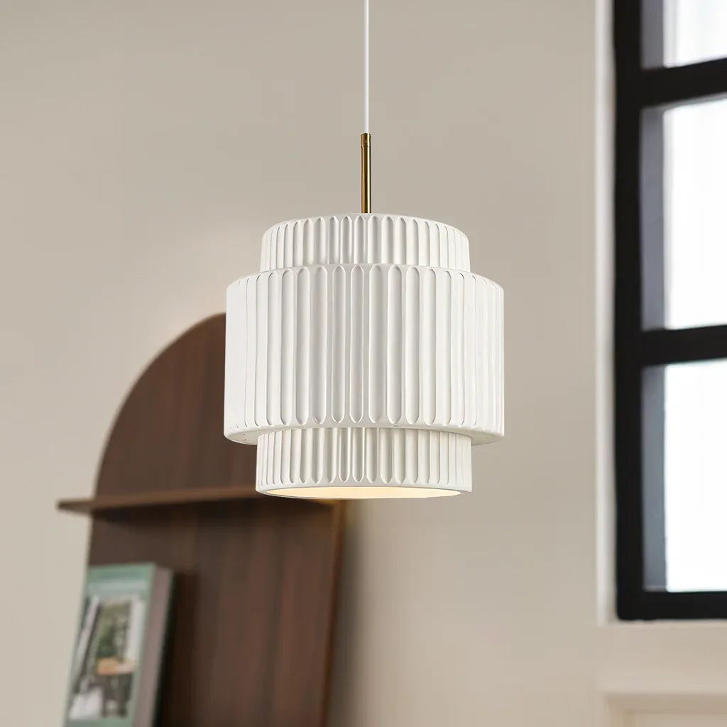 Modern Wabi Sabi Pendant Light made of Resin