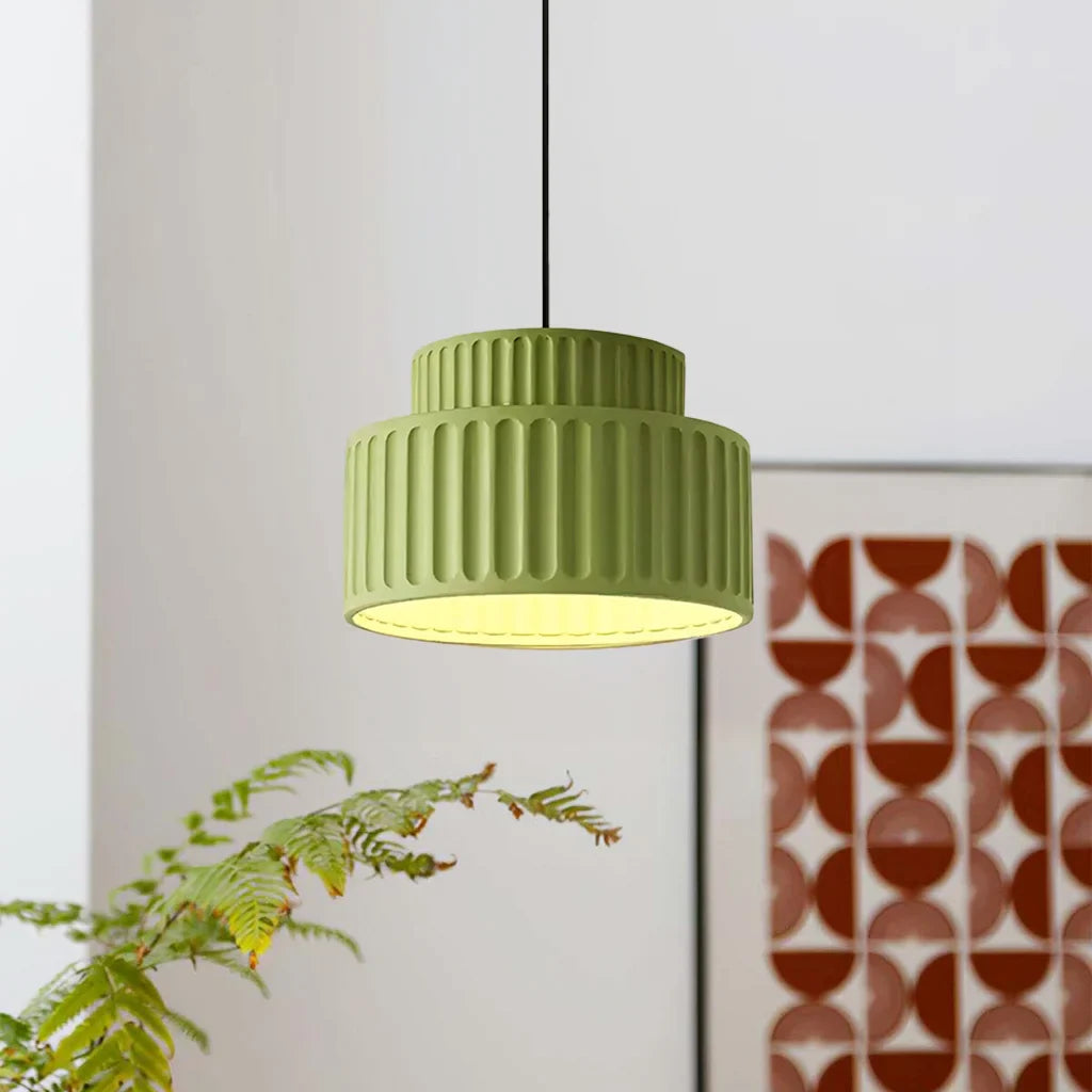 Modern Wabi Sabi Pendant Light made of Resin