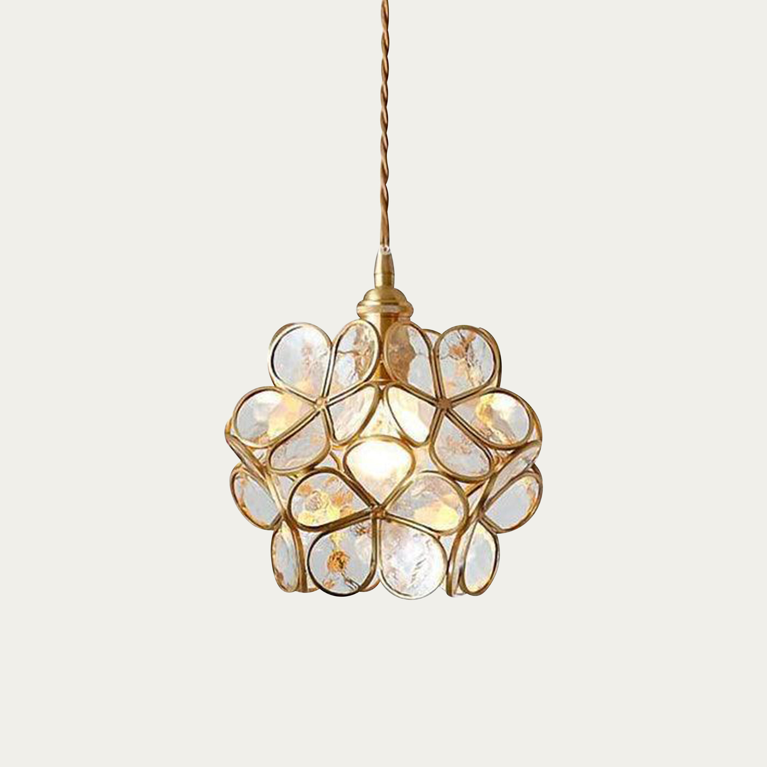 Taavita Petal Glass Pendant Light – Elegant Lighting for Any Space