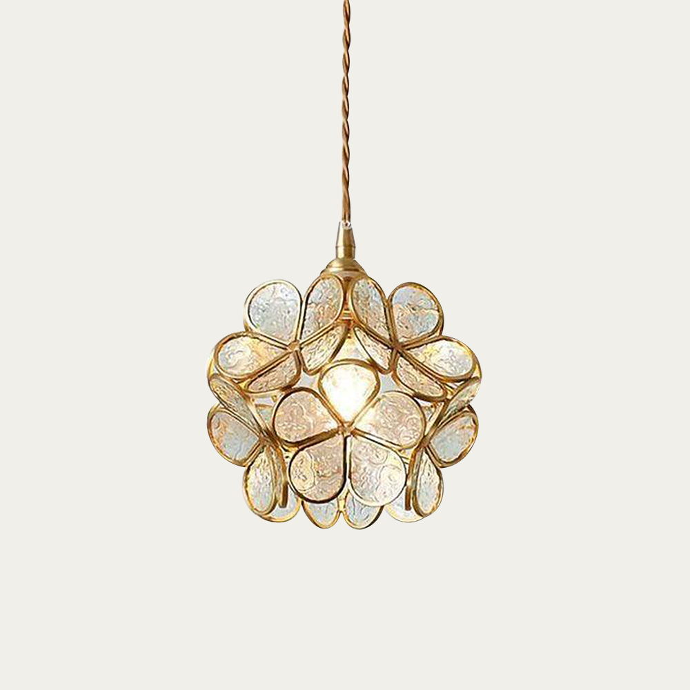 Taavita Petal Glass Pendant Light – Elegant Lighting for Any Space