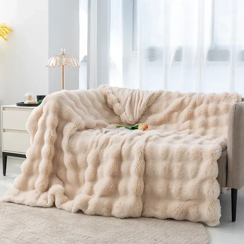 Taavita Ultra-Soft Plush Winter Blanket for Coziness