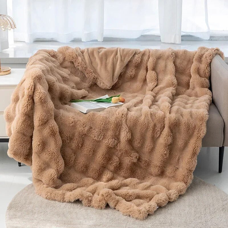 Taavita Ultra-Soft Plush Winter Blanket for Coziness