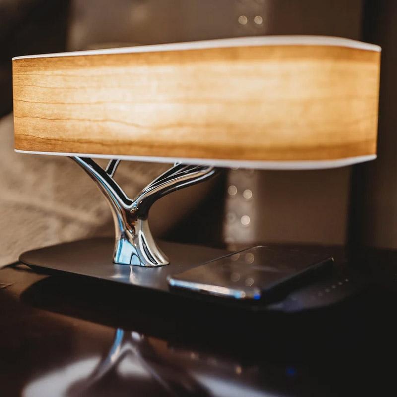 Taavita Tree of Light Lamp with Charging Station: Artistry & Innovation Combined