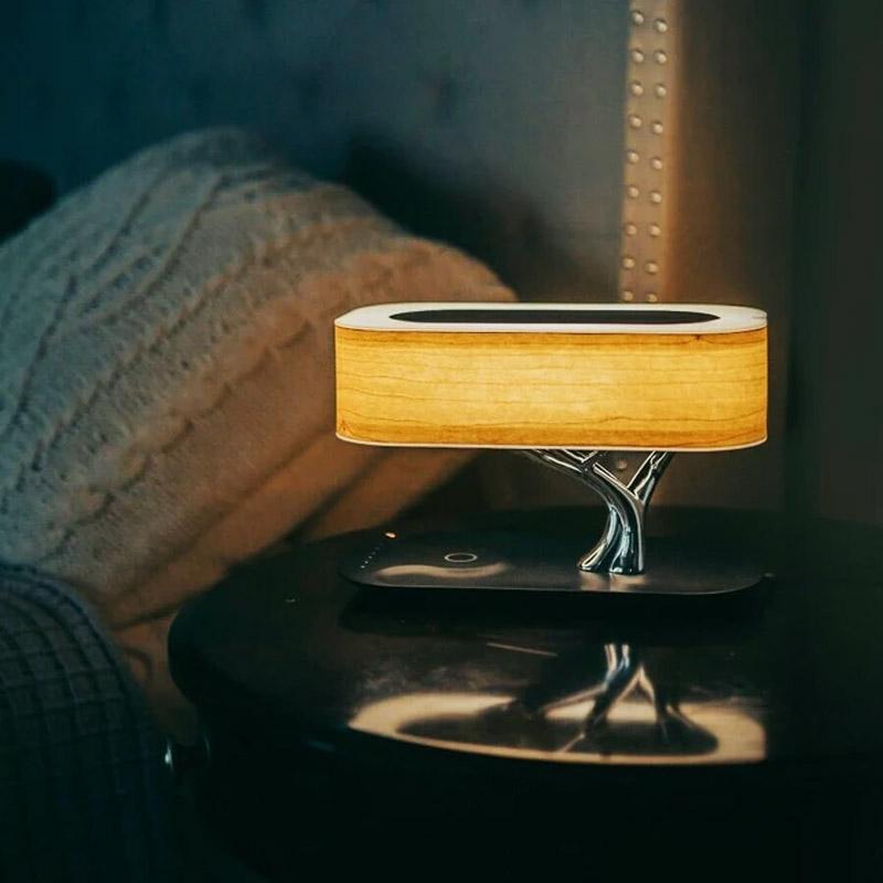 Taavita Tree of Light Lamp with Charging Station: Artistry & Innovation Combined